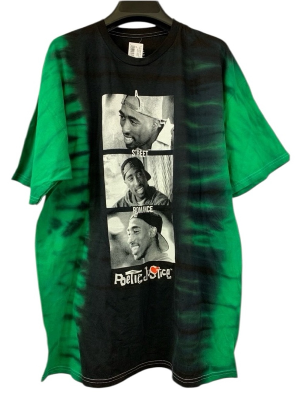 NWT Poetic Justice 90’s Movie Tupac Graphic Tee Men’s Size Large